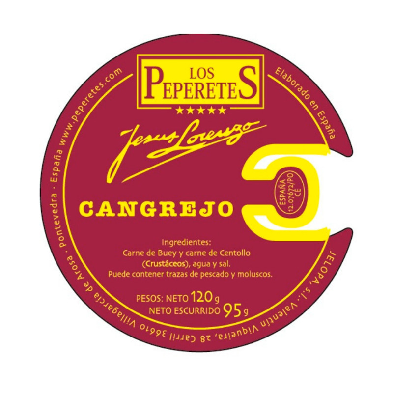 CANGREJO AL NATURAL RO-120 120gr